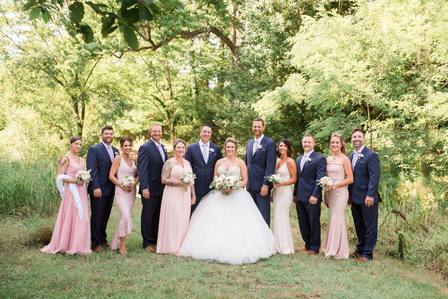 Chesapeake Bay Foundation Micro Wedding family portraits