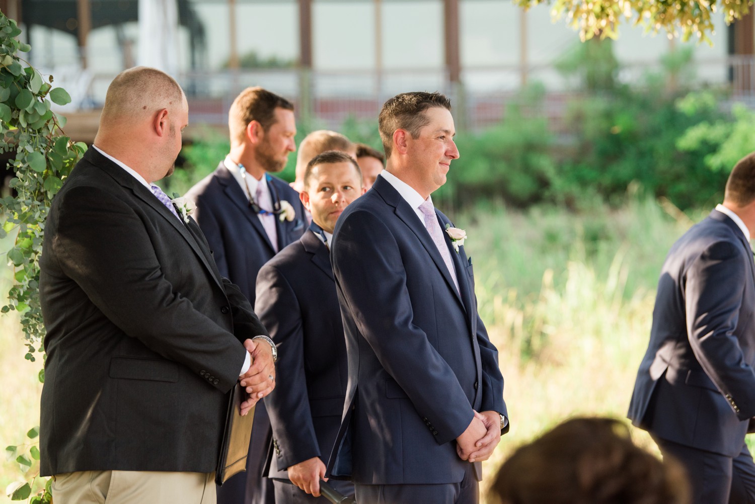 Chesapeake Bay Foundation summer wedding ceremony