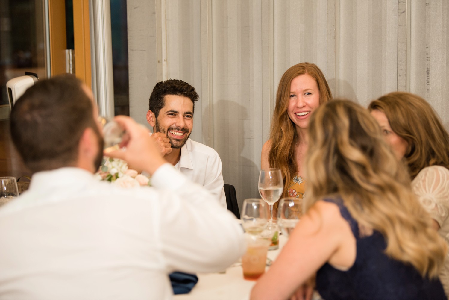 Chesapeake Bay Foundation summer tented wedding reception