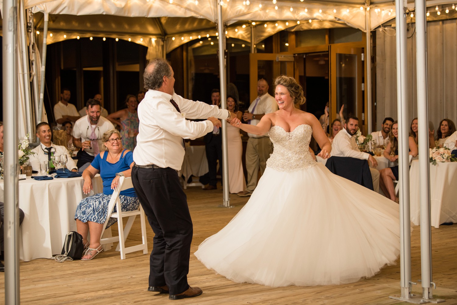 Chesapeake Bay Foundation father daughter dance