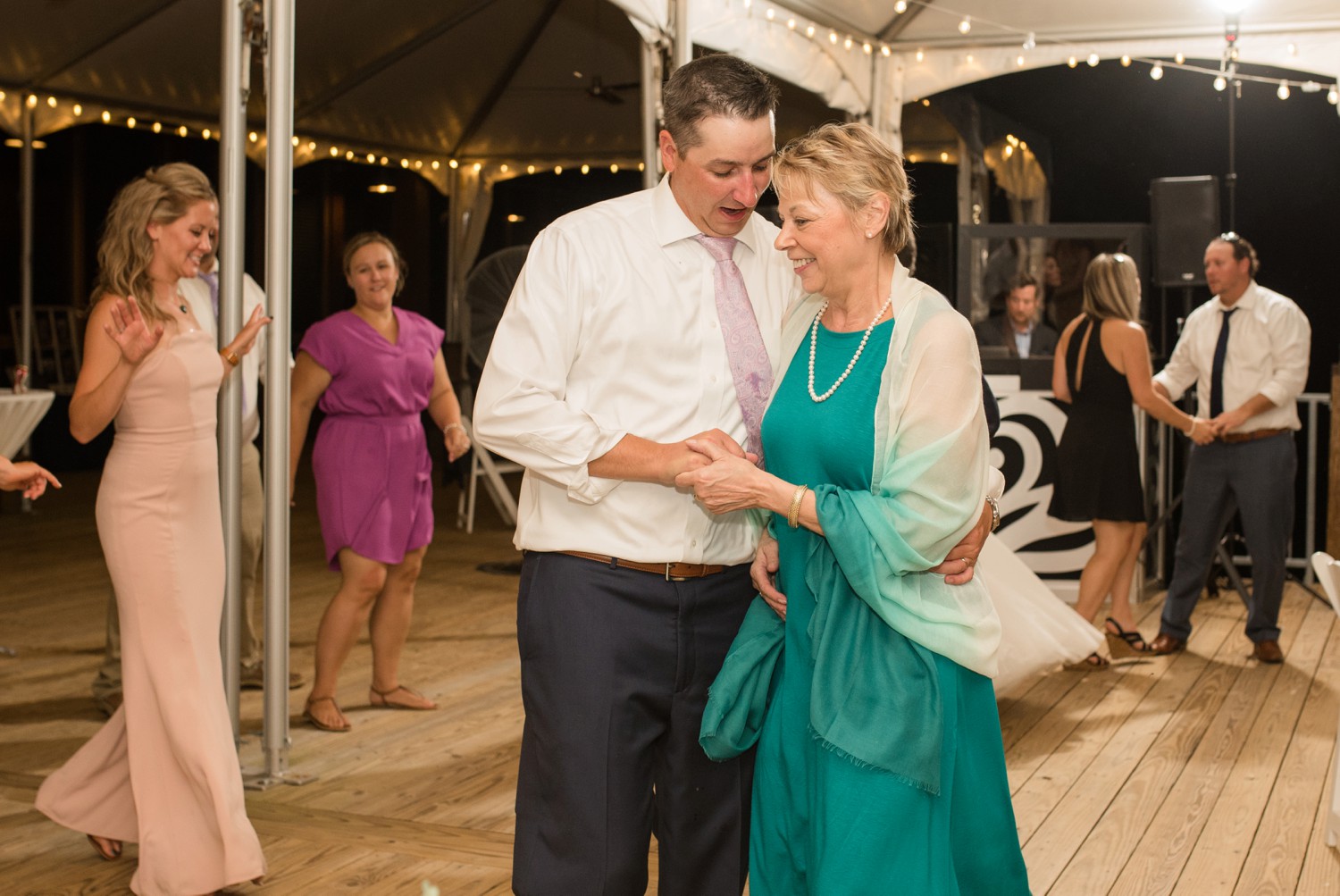 Chesapeake Bay Foundation mother son dance