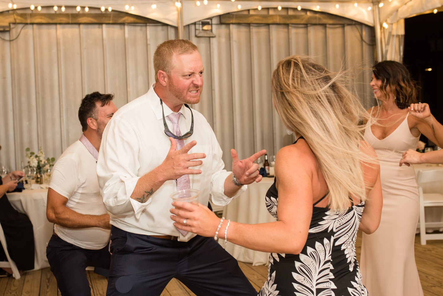 Chesapeake Bay Foundation summer wedding dance party