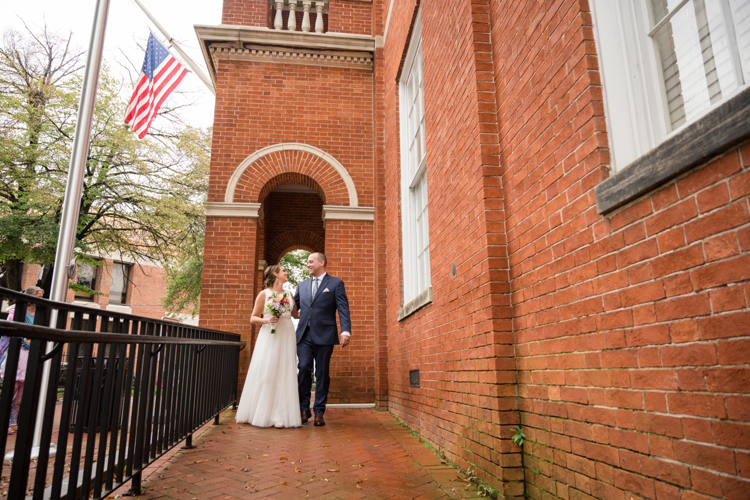 Annapolis courthouse Elopement photos