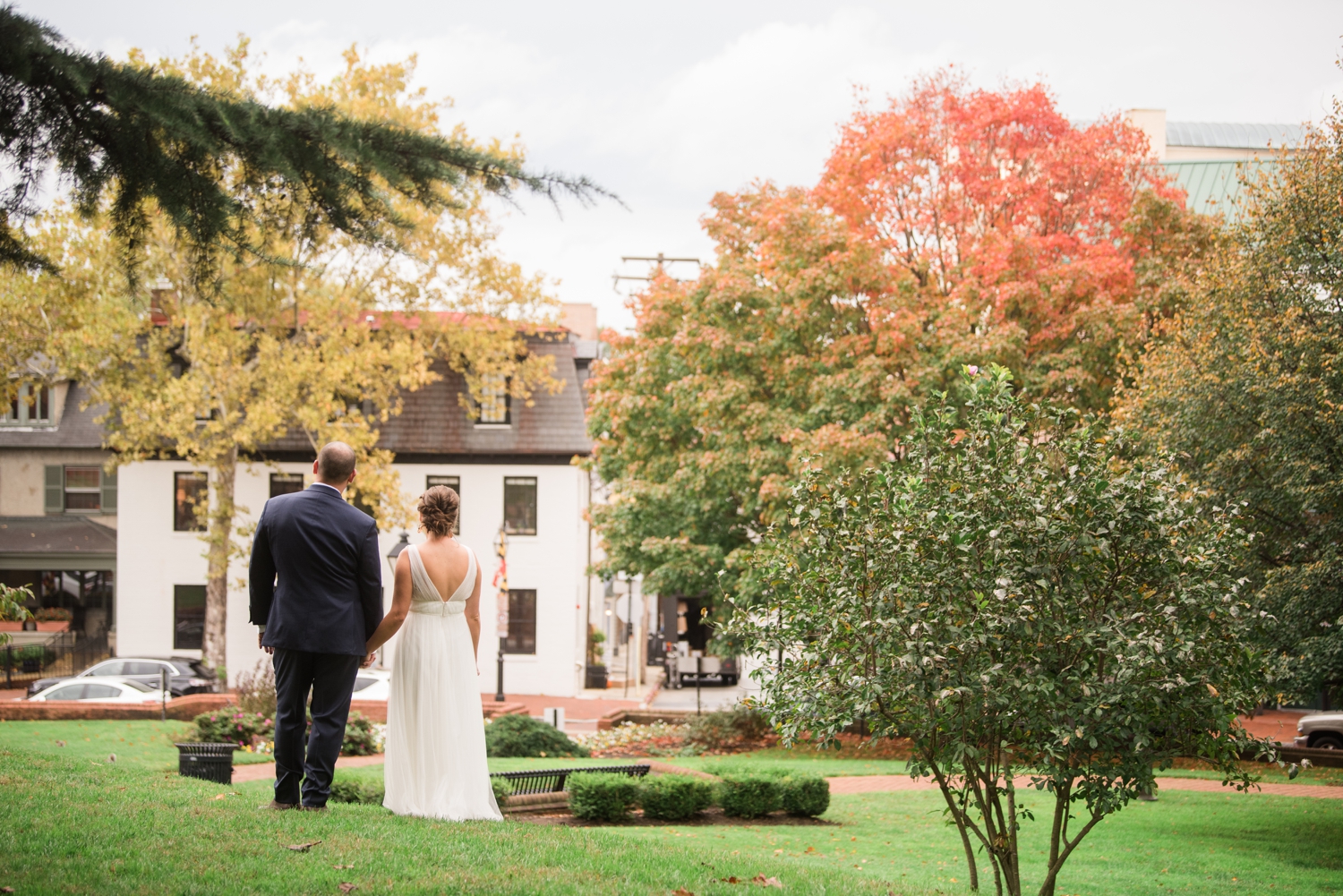 Annapolis State House elopement courthouse wedding