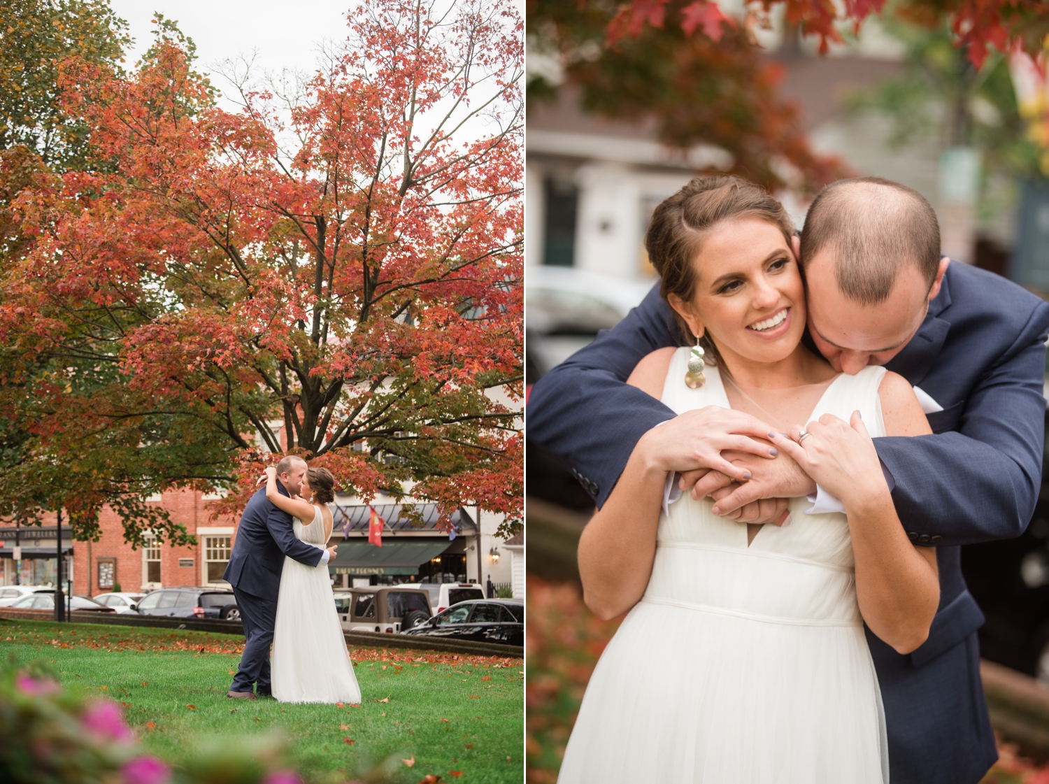 Fall elopement in annapolis maryland