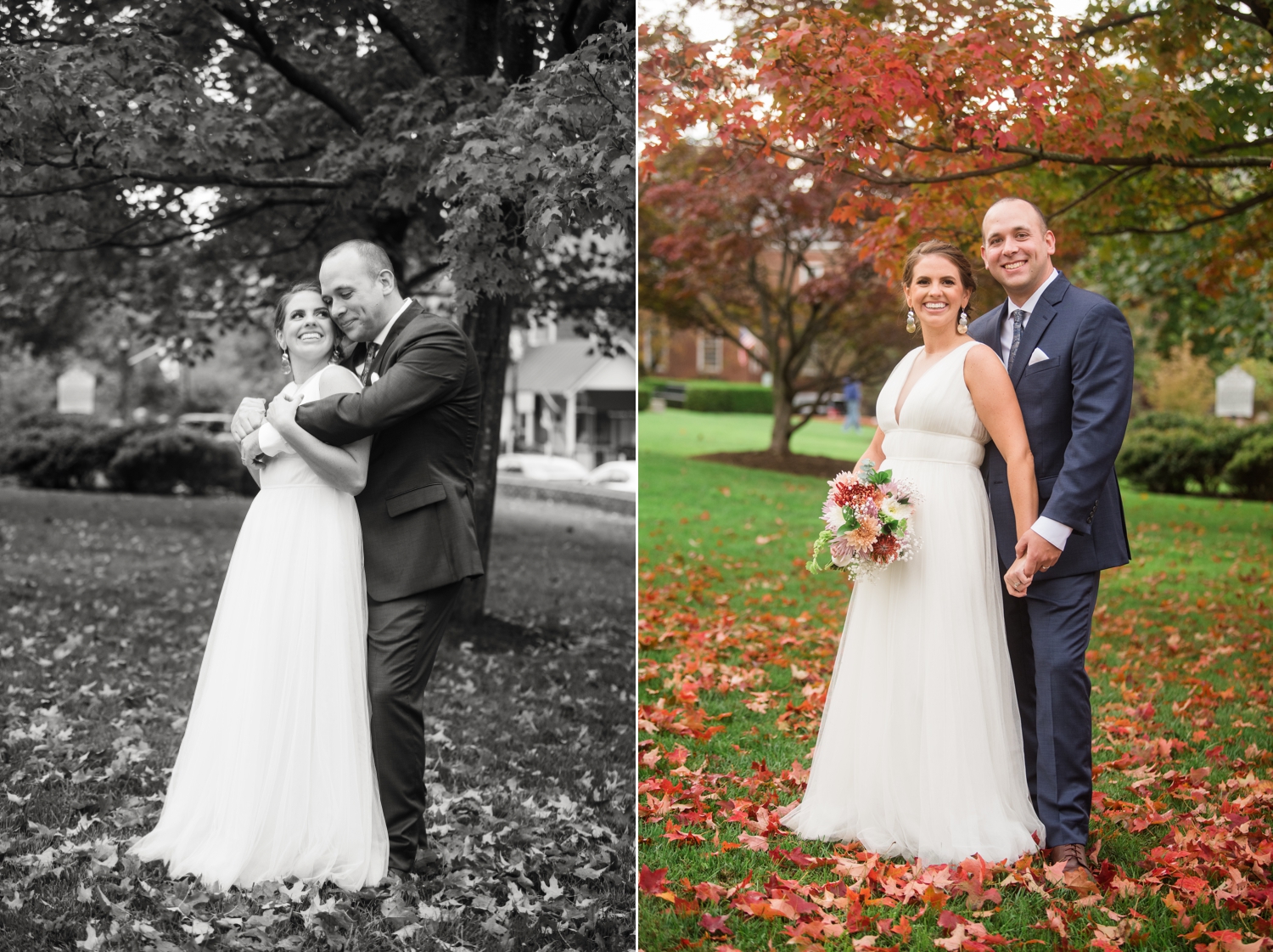 Fall elopement in annapolis maryland