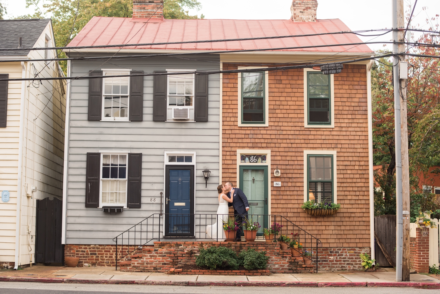 Fall elopement in annapolis maryland