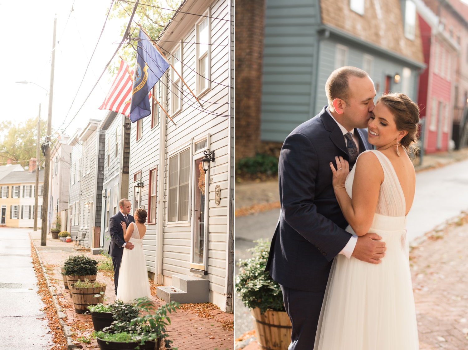 Fall elopement in annapolis maryland