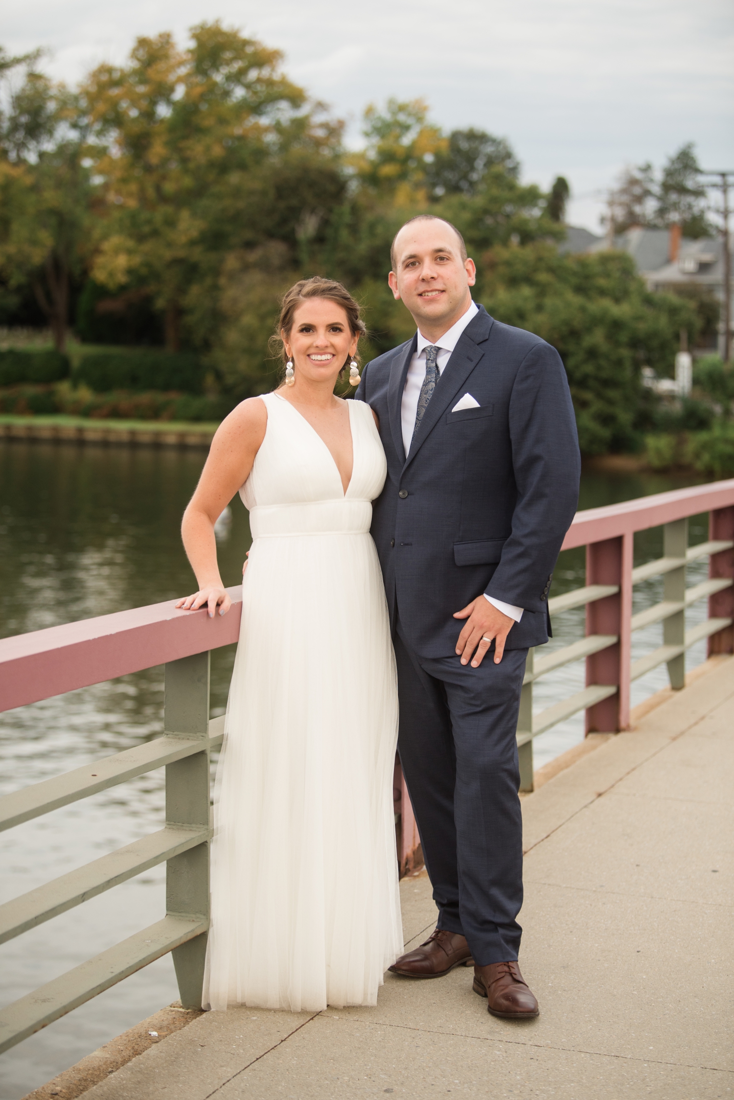 Annapolis Eastport bridge elopement photographs