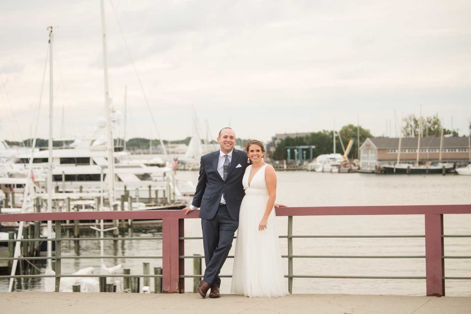 Annapolis Eastport bridge elopement photographs