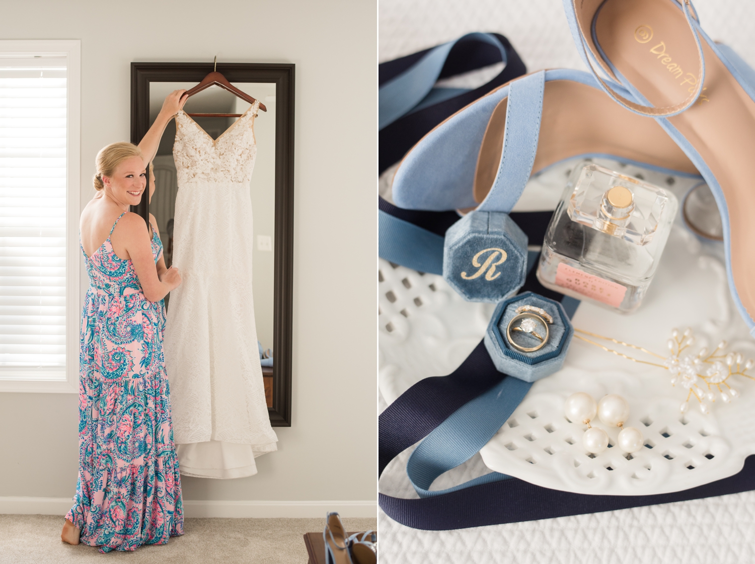 light blue micro wedding inspiration