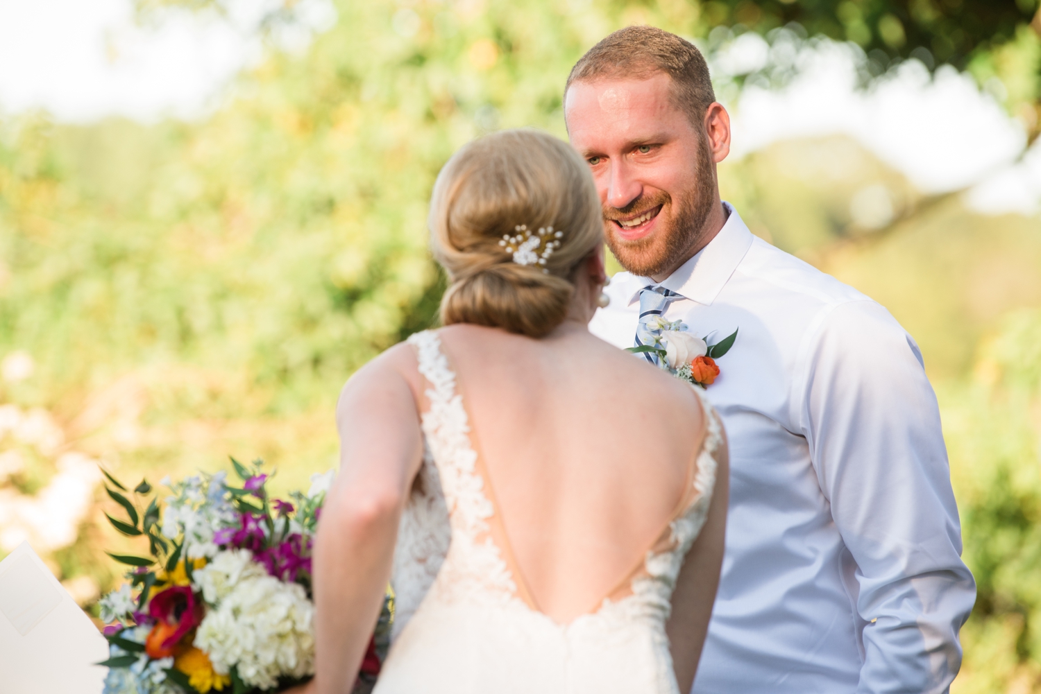 Southern Maryland Neighborhood Waterfront Micro Wedding