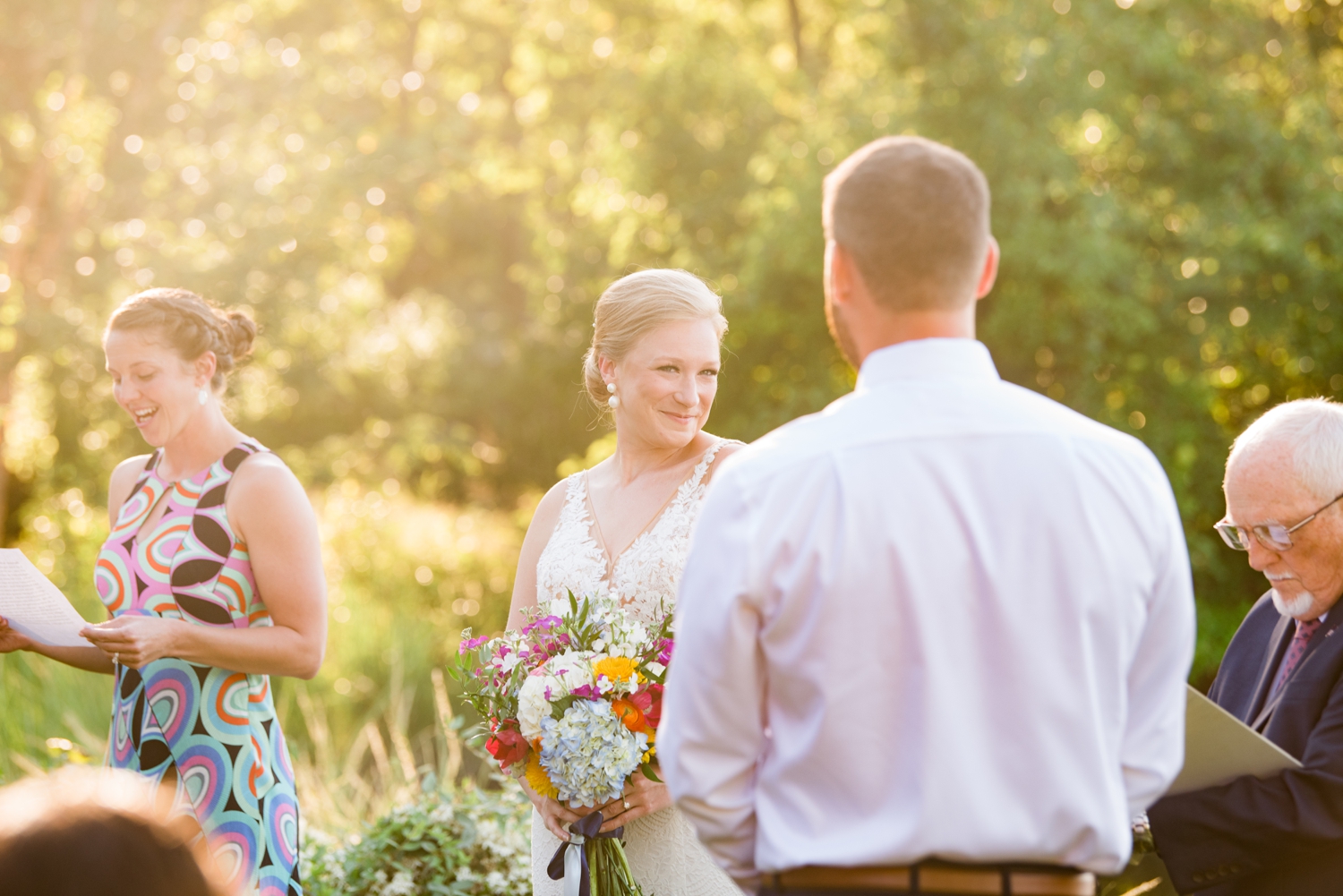 Maryland Waterfront Micro Wedding ceremony