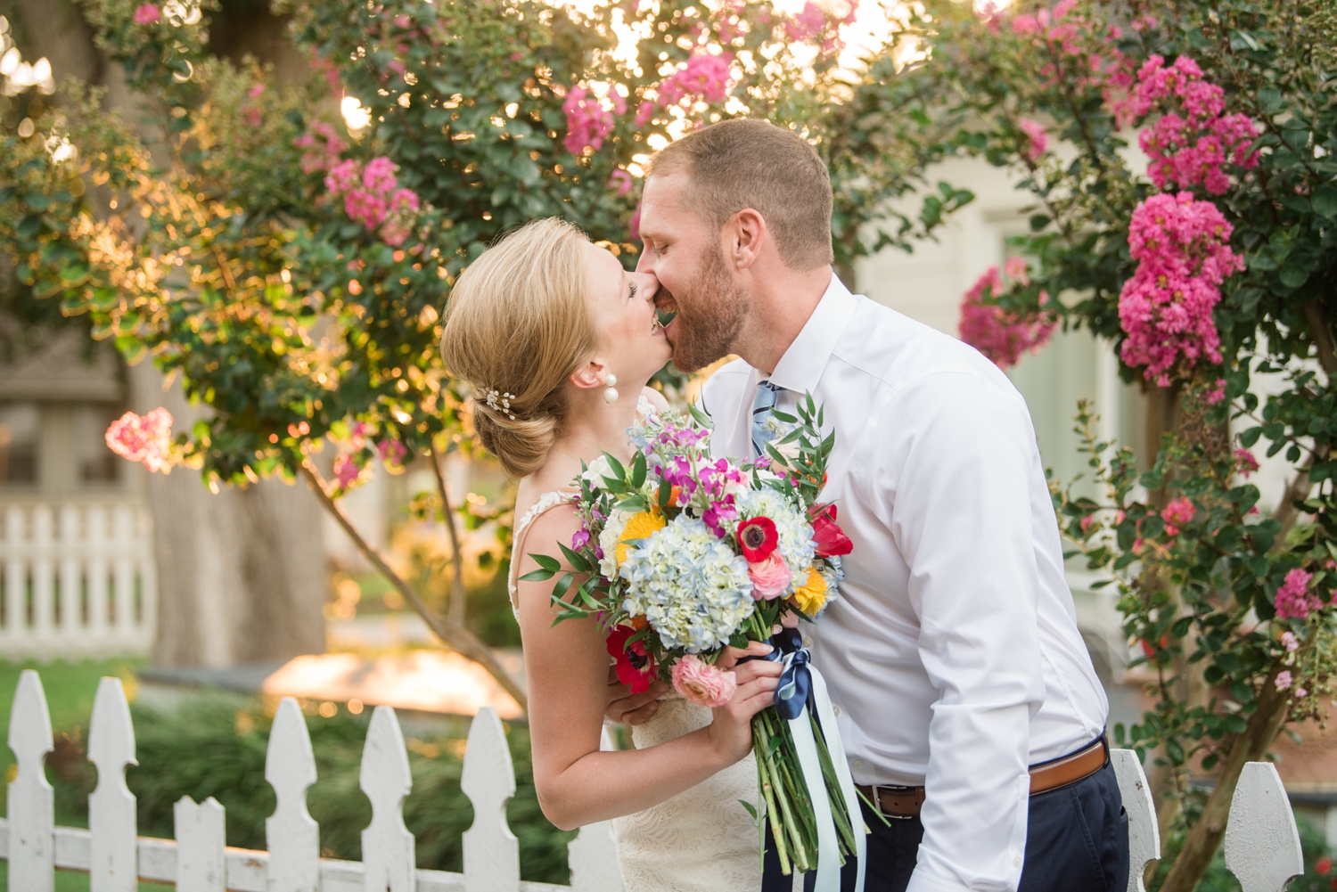 Couple's Neighborhood Micro wedding photos