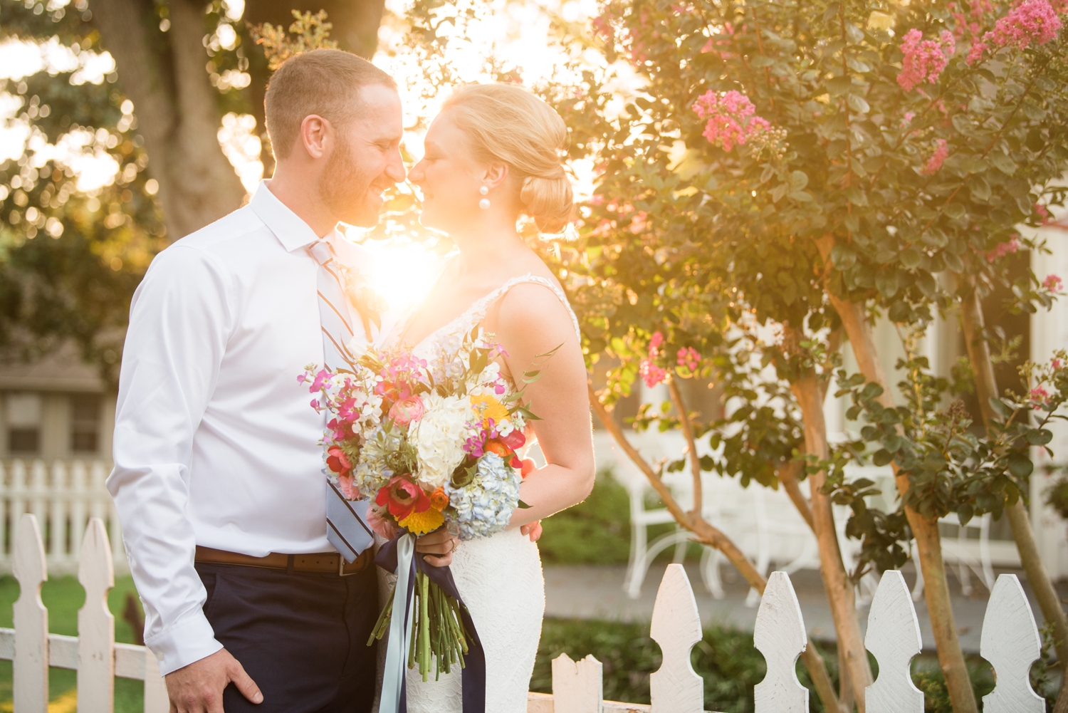 Couple's Neighborhood Micro wedding photos