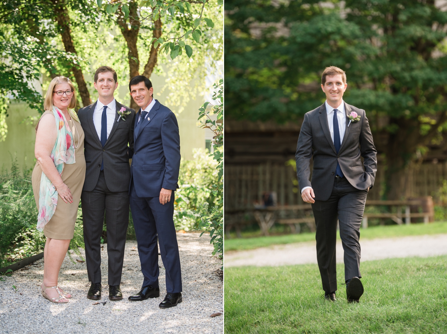 East Coast Micro wedding family photos