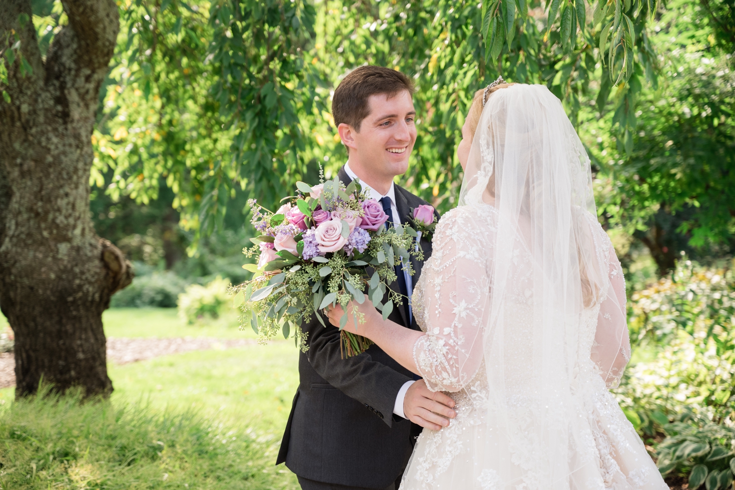 Maryland micro wedding at London Town Gardens