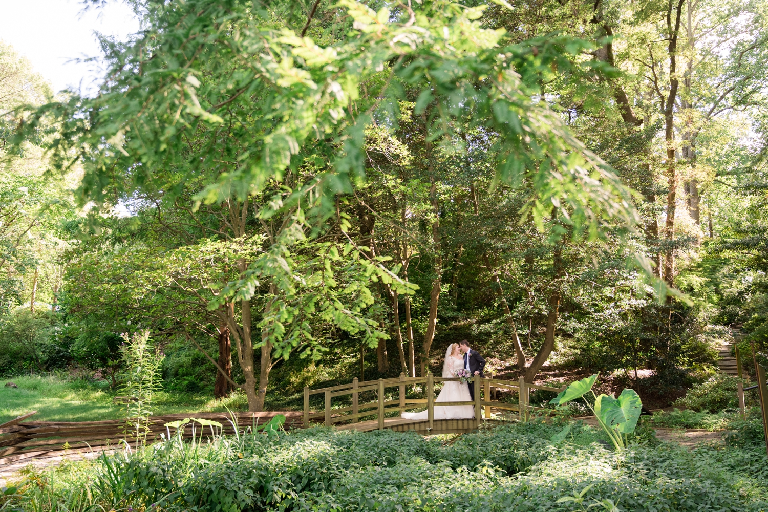 East Coast Micro wedding photography in Woodland garden London Town