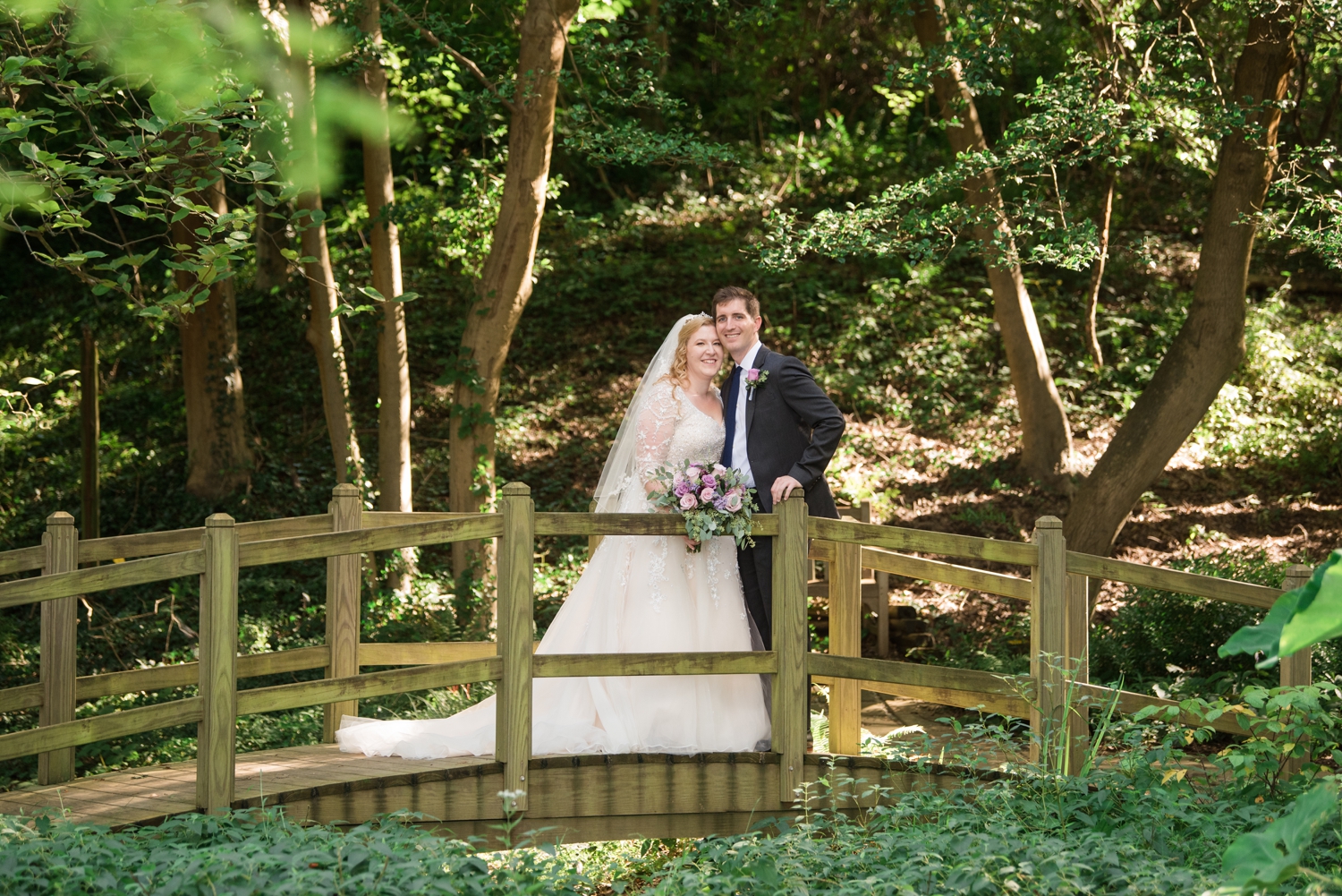 East Coast Micro wedding photography in Woodland garden London Town