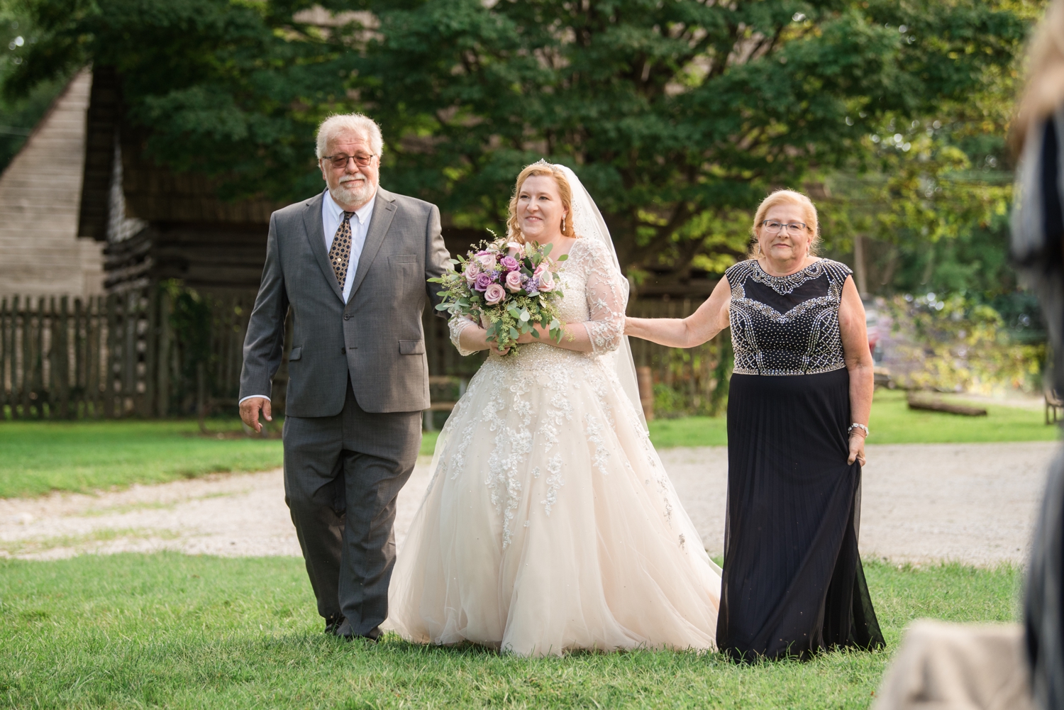 London Town Gardens Micro wedding ceremony