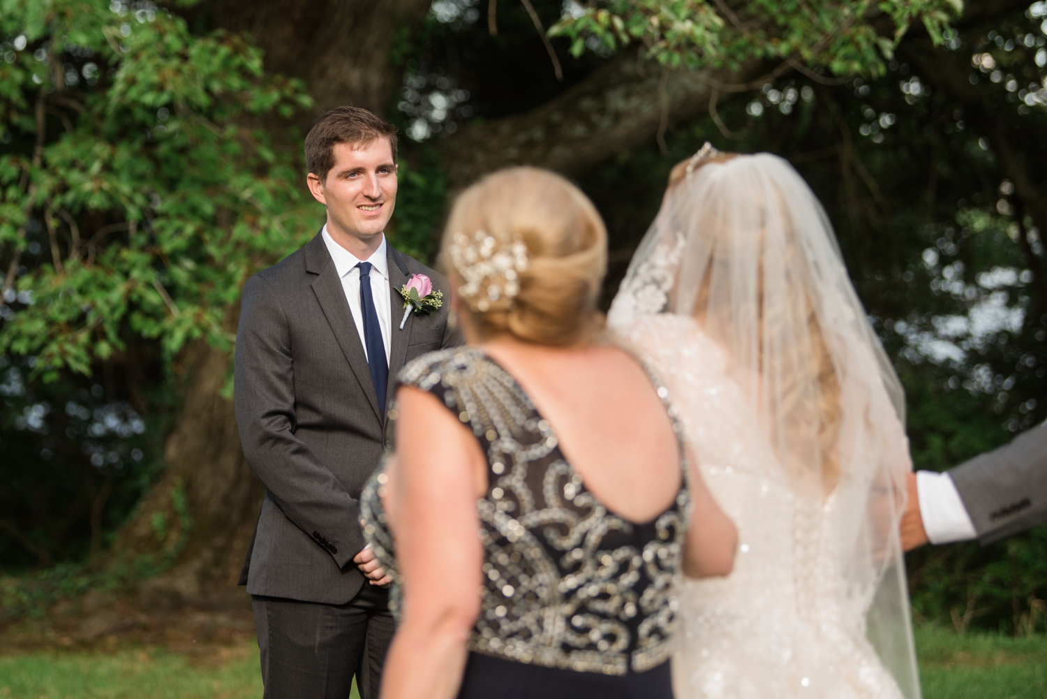 London Town Gardens Micro wedding ceremony