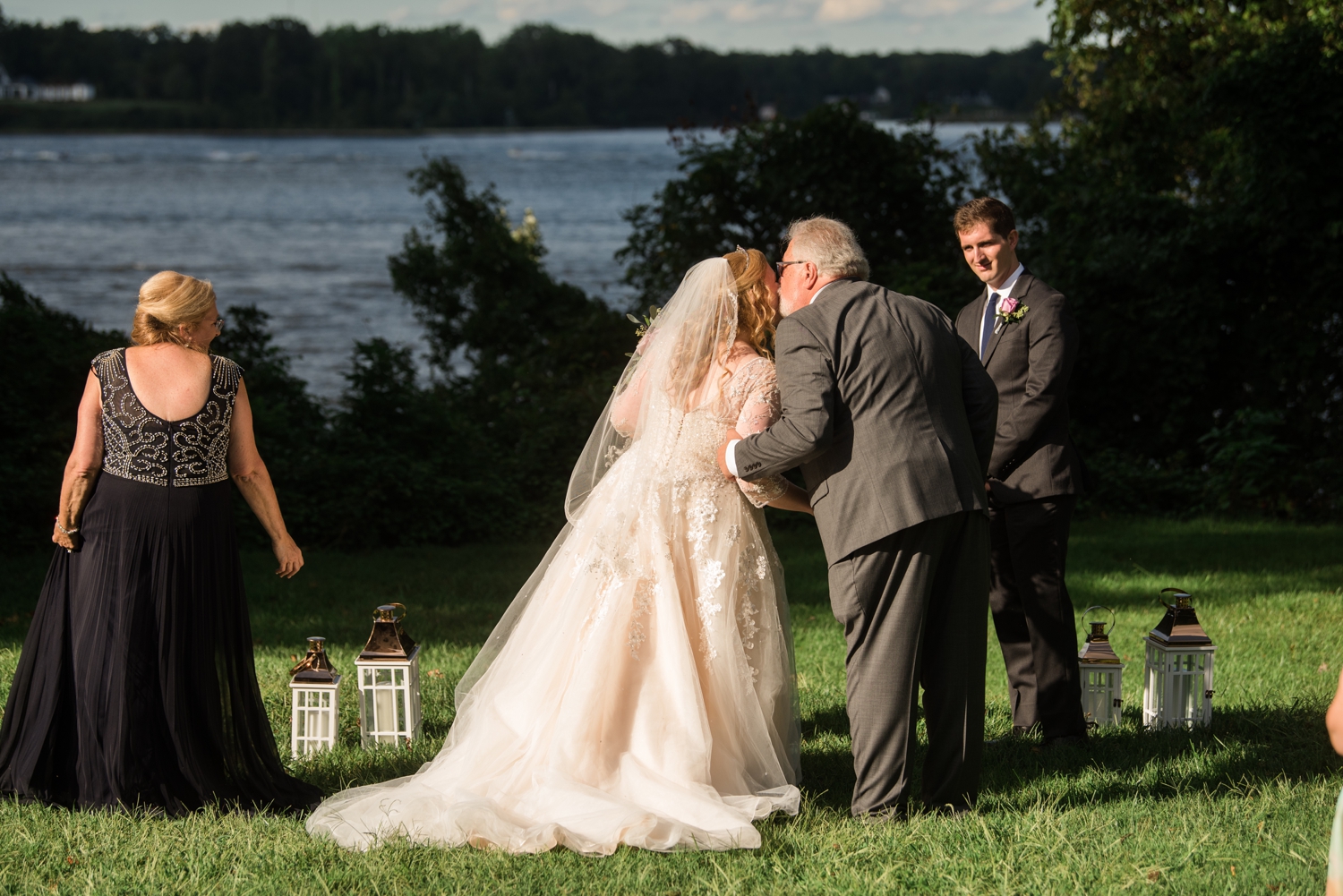 London Town Gardens Micro wedding ceremony