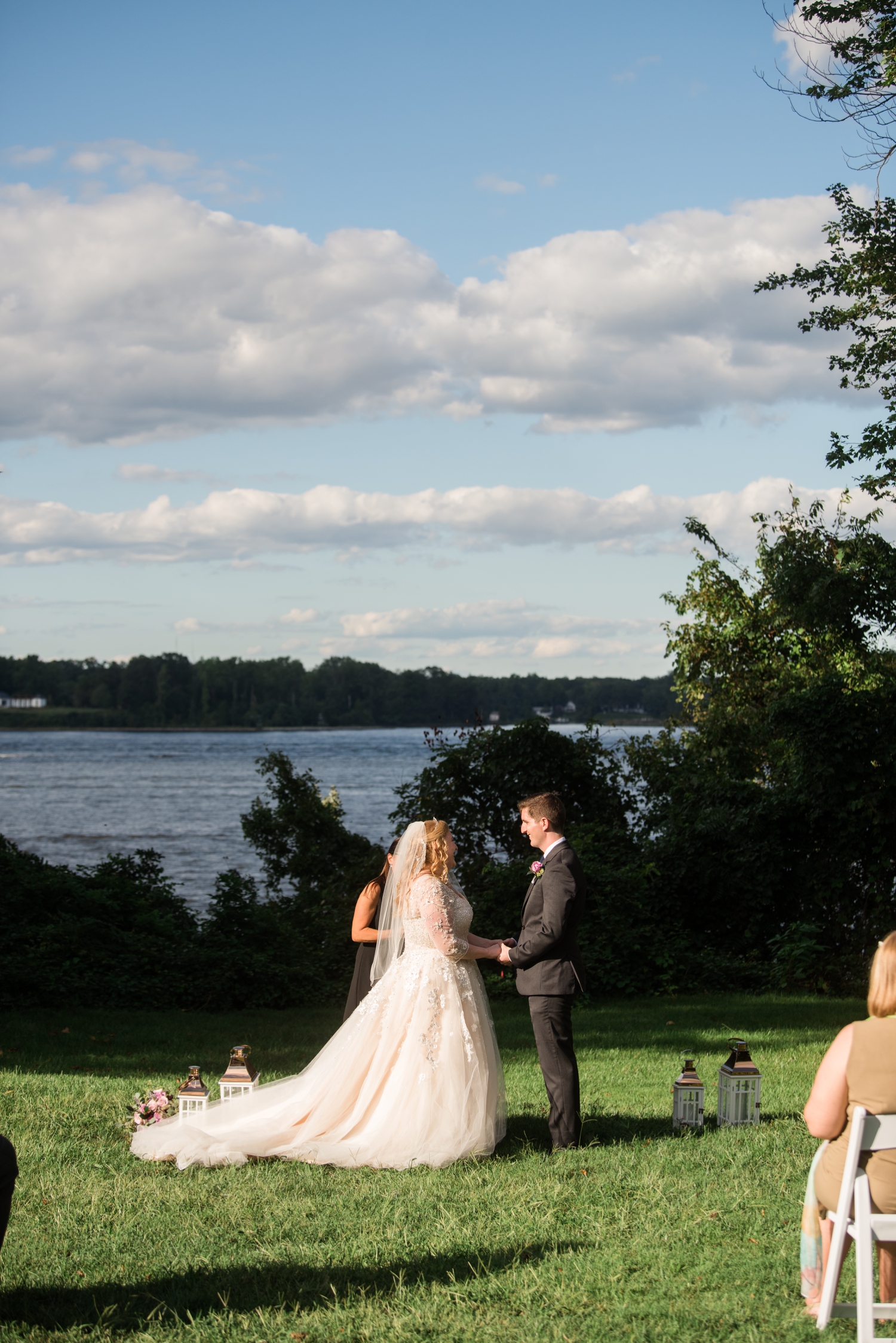 London Town Gardens Micro wedding ceremony