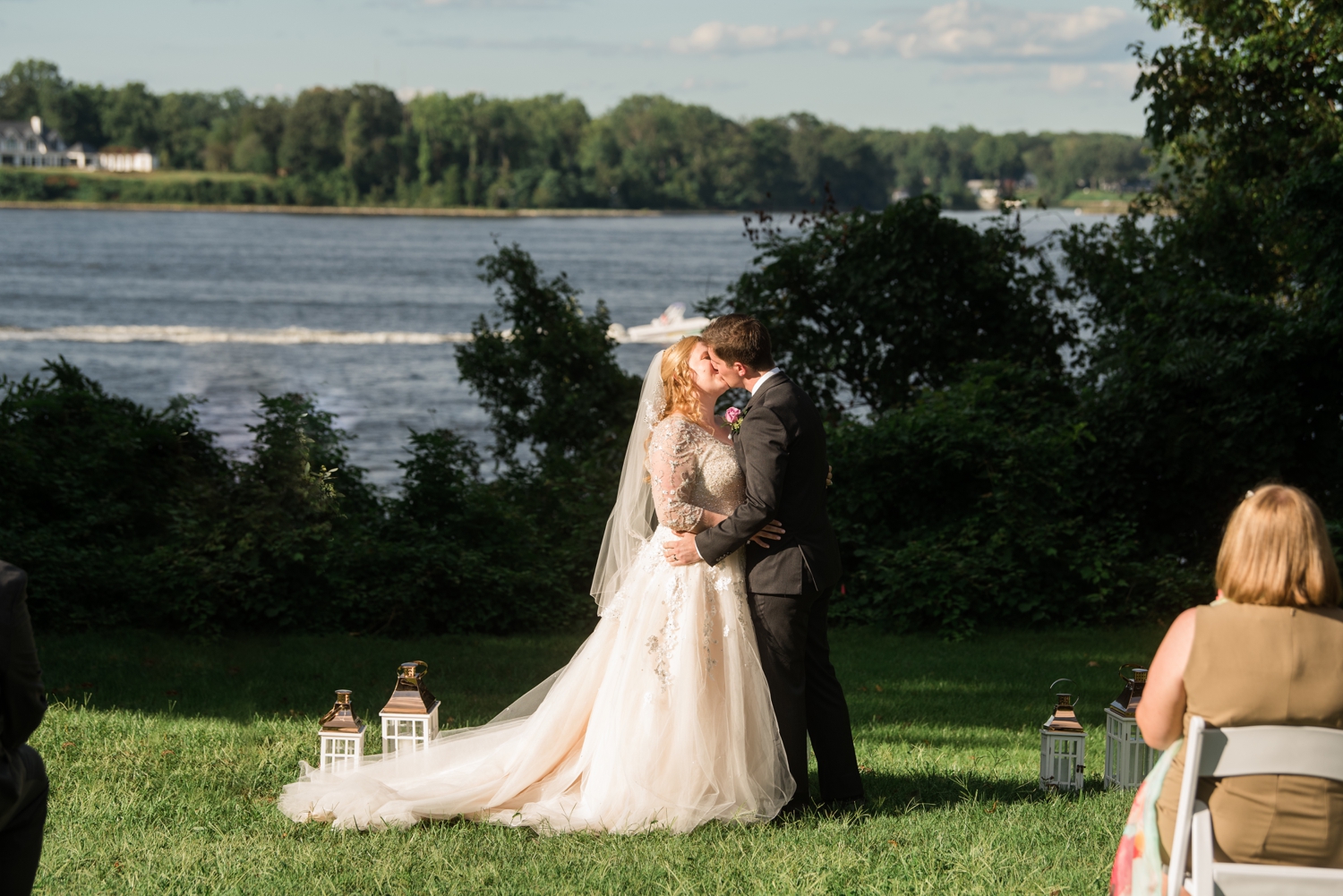 London Town Gardens Micro wedding ceremony