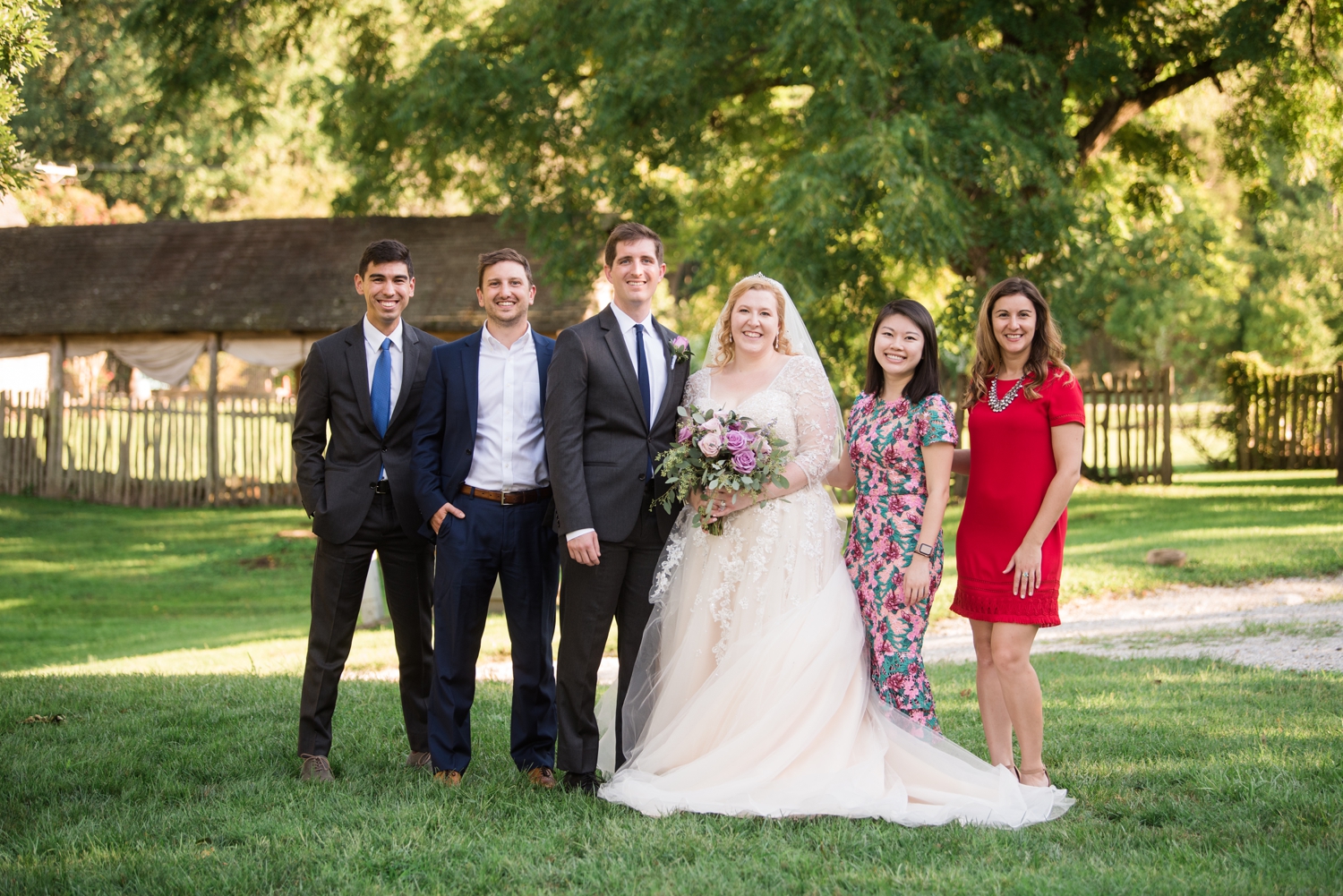 Maryland garden Micro wedding photography