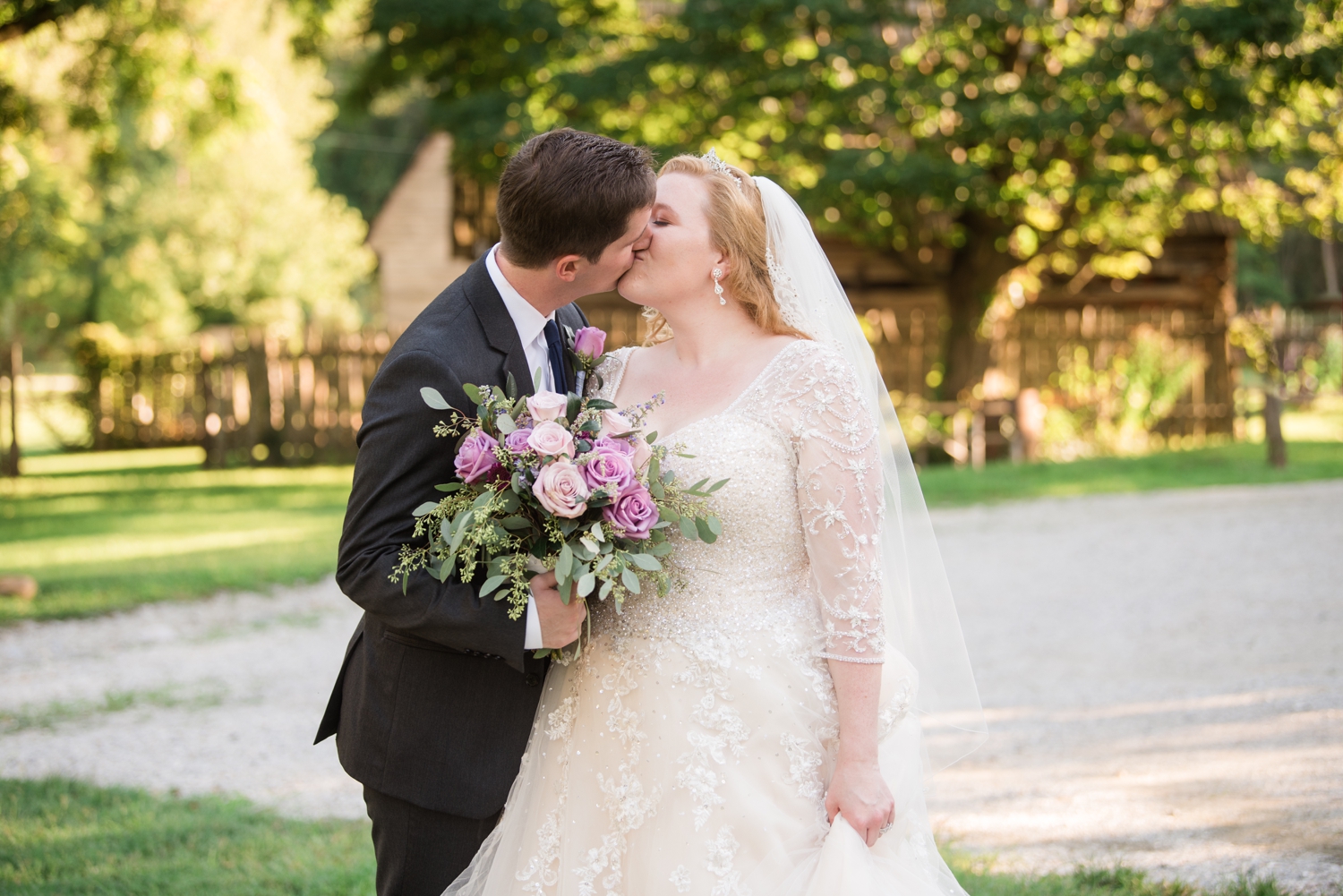 Maryland garden Micro wedding photography