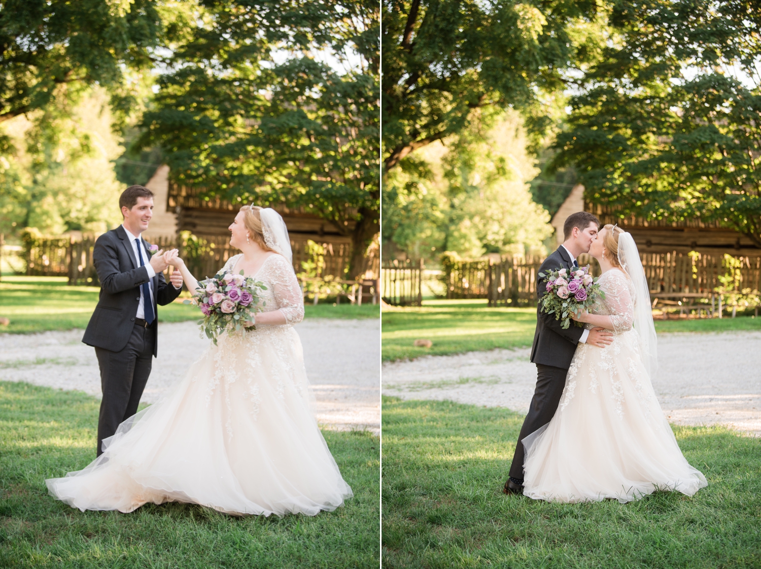 Maryland garden Micro wedding photography