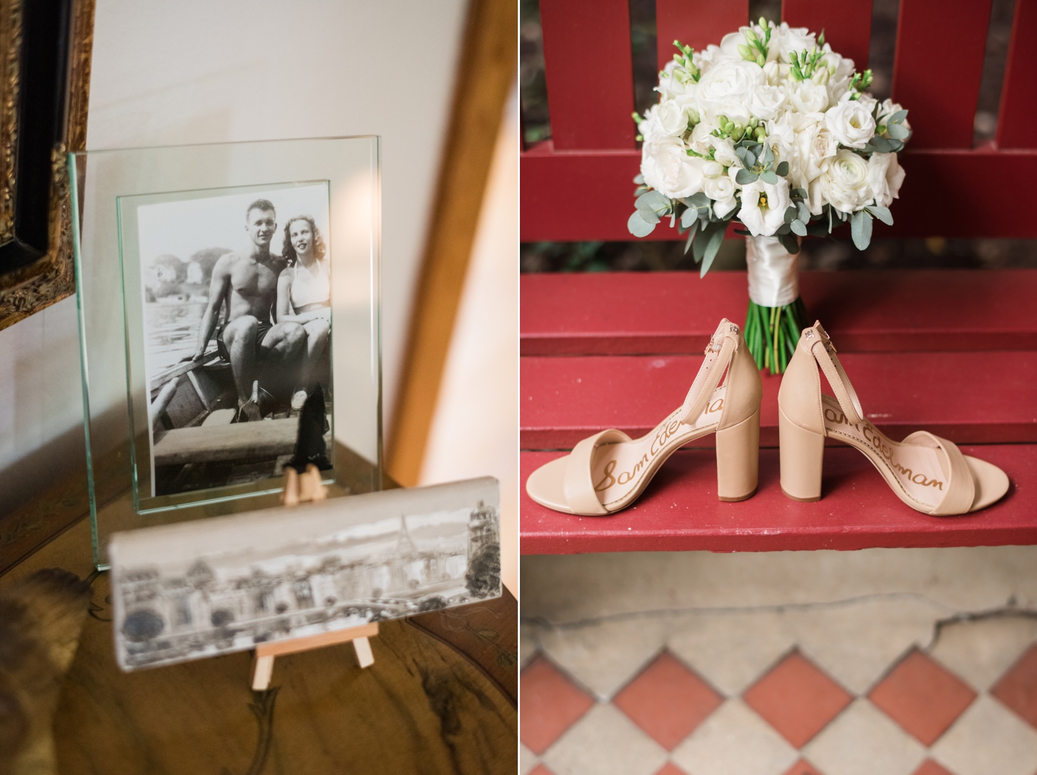 beige bridal shoes