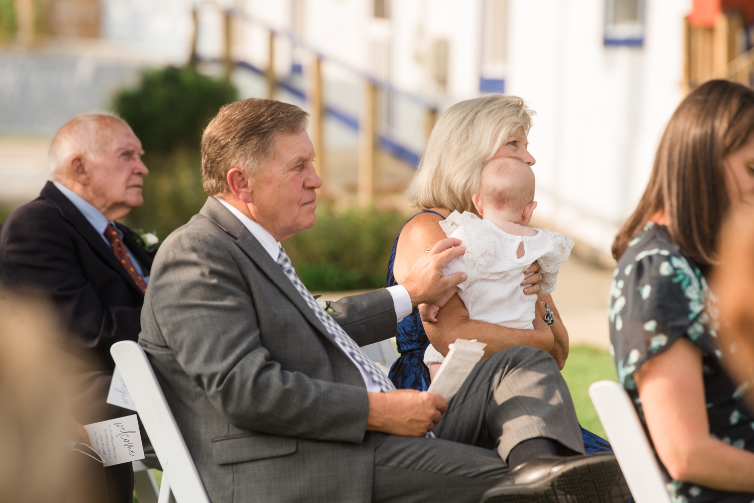 Annapolis Maritime museum mini wedding ceremony