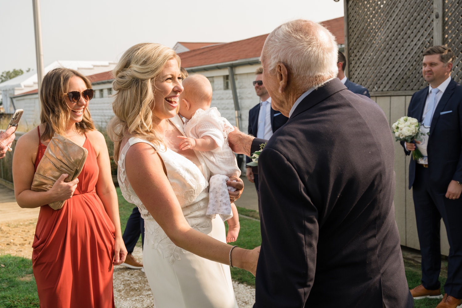 Covid Annapolis Maritime museum mini wedding ceremony