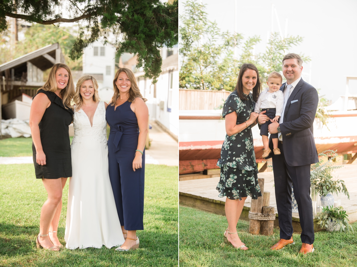 Annapolis Maritime museum mini wedding celebration