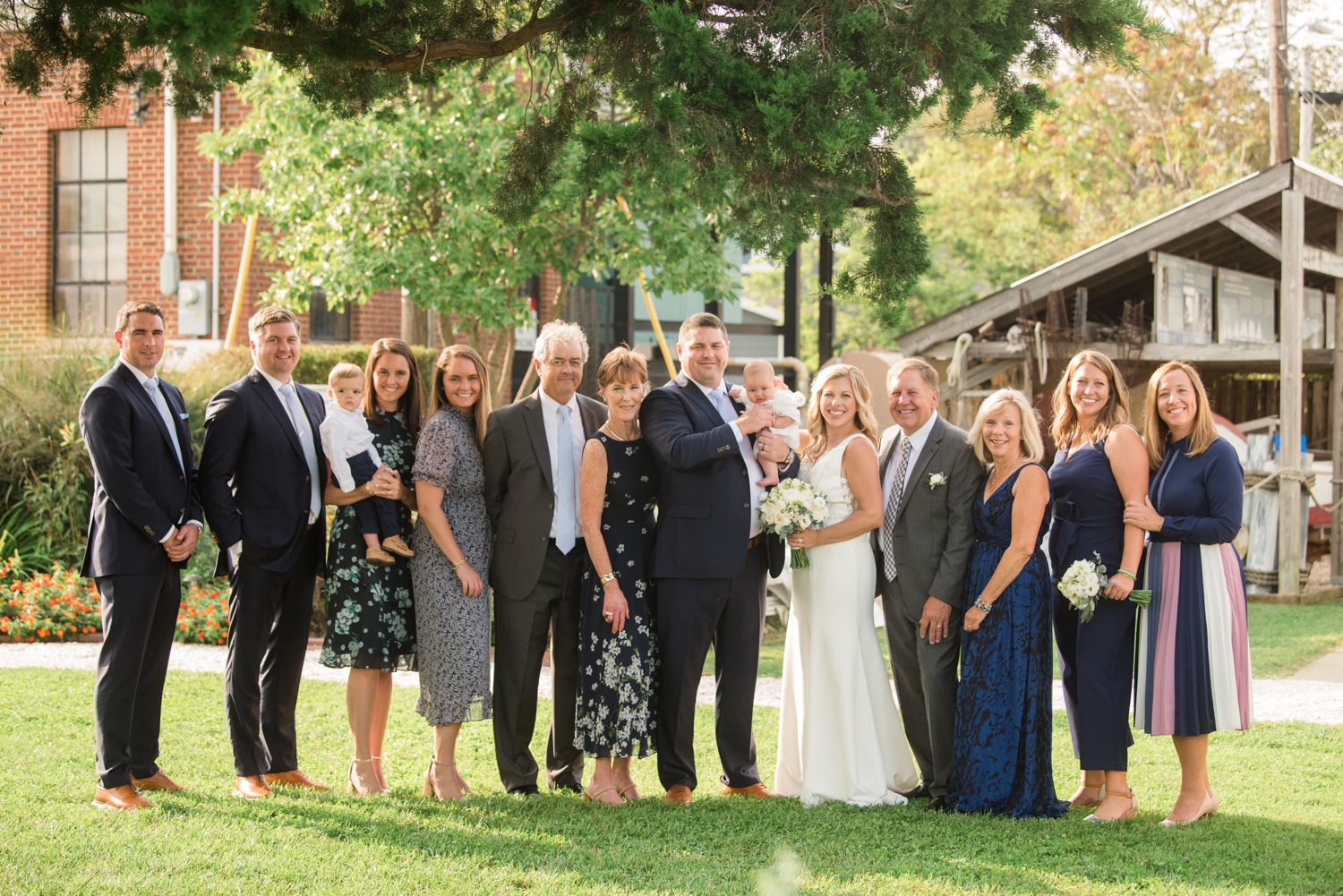 Annapolis Maritime museum mini wedding family photos