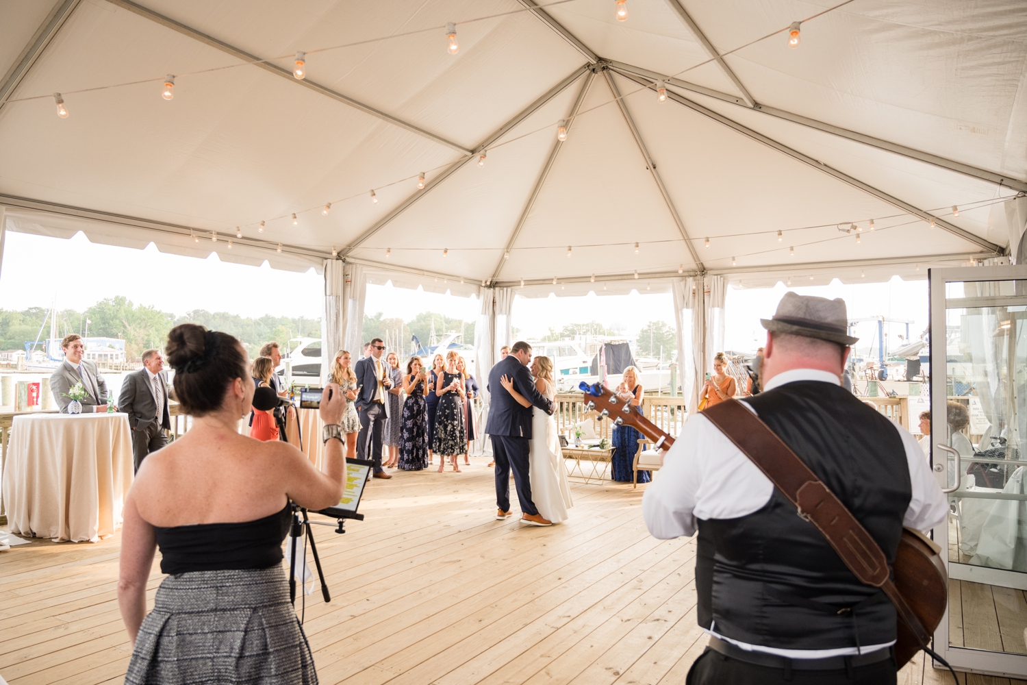 covid micro wedding celebration in Annapolis