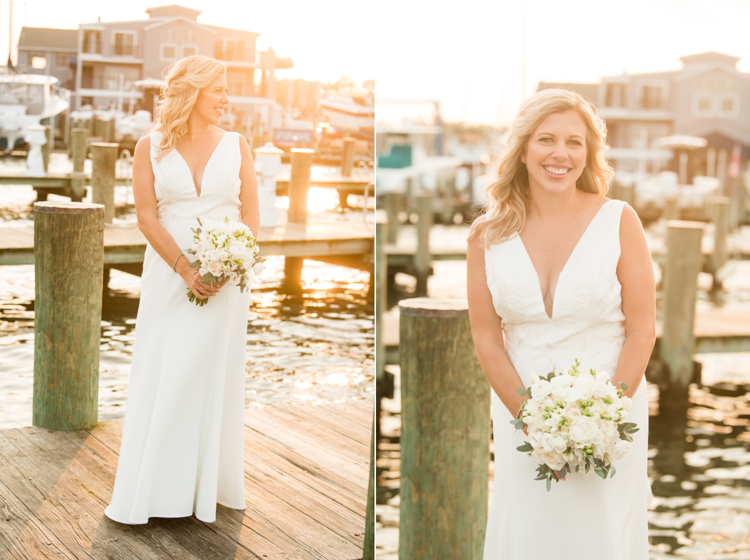 Annapolis Maritime museum newly wed micro wedding