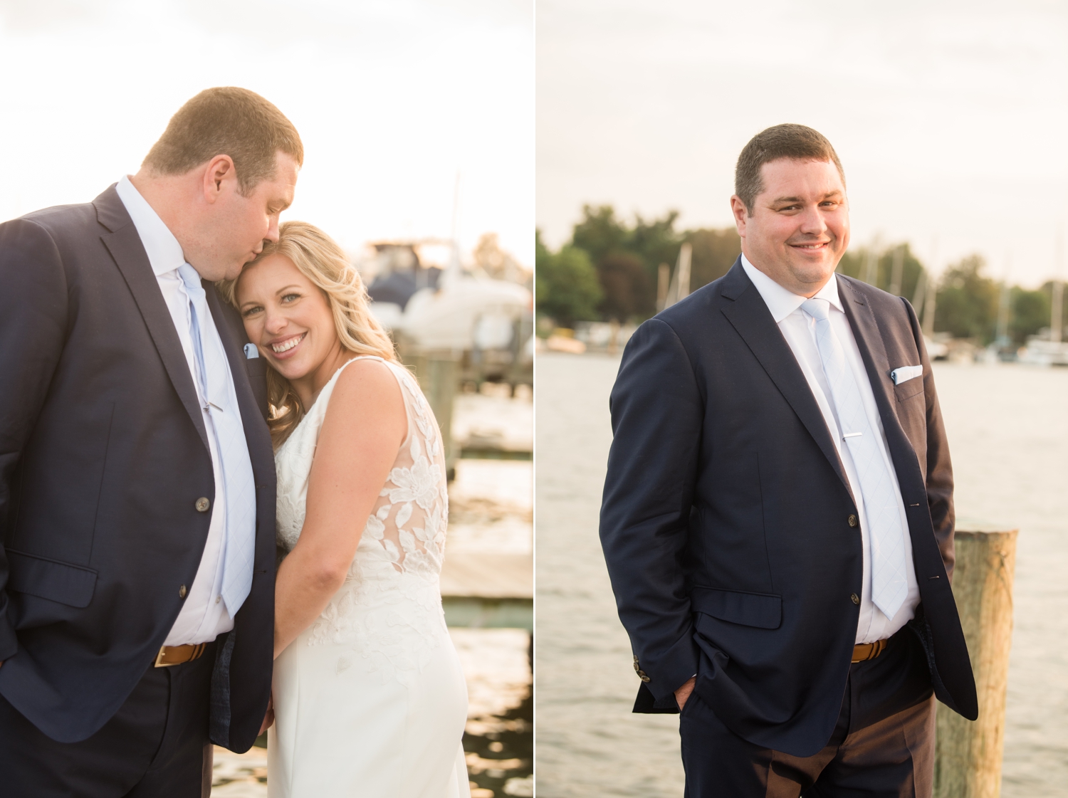 Annapolis Maritime museum newly wed micro wedding