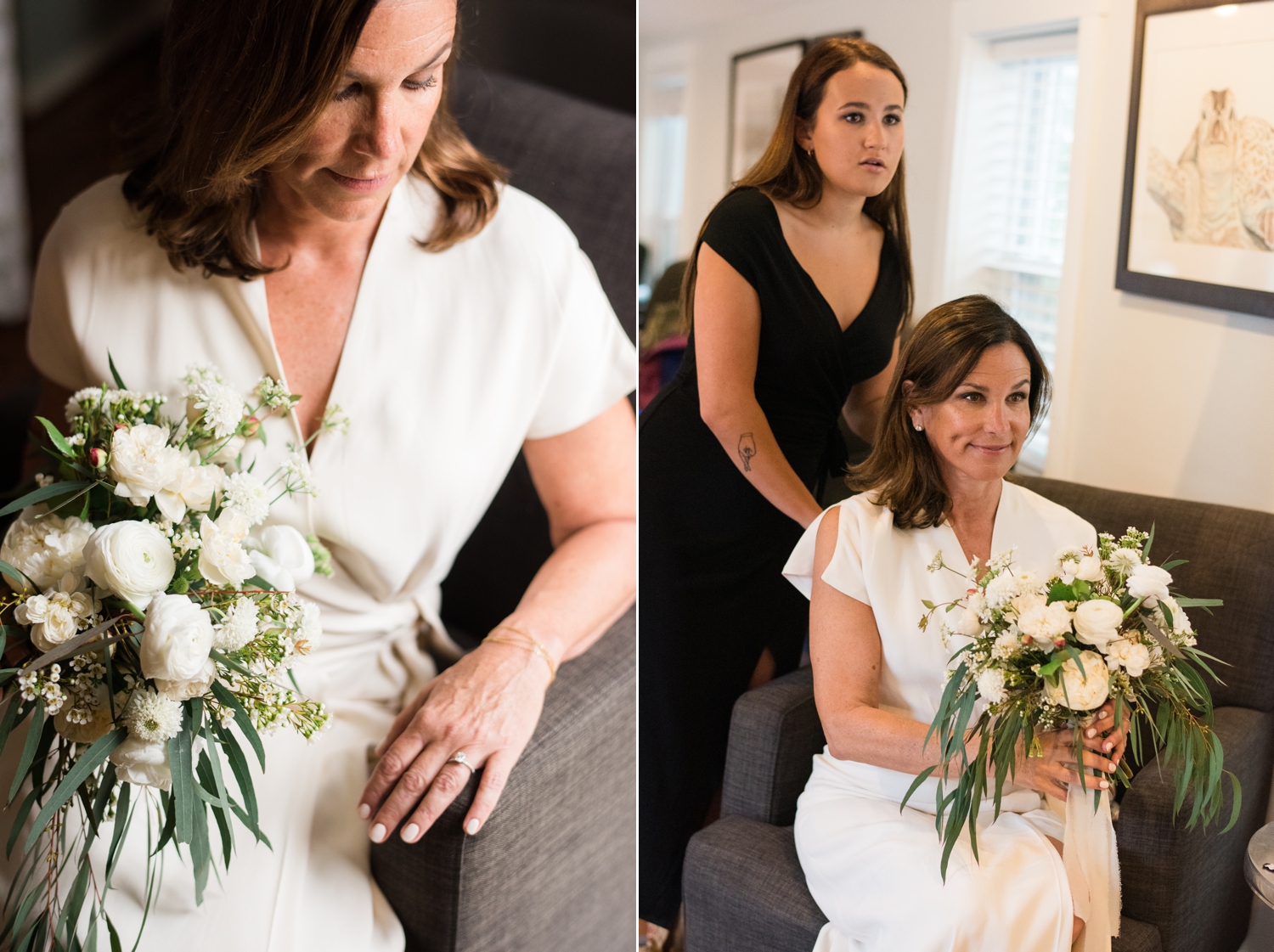 Pomona Floral - Annapolis Maritime museum micro wedding elopement