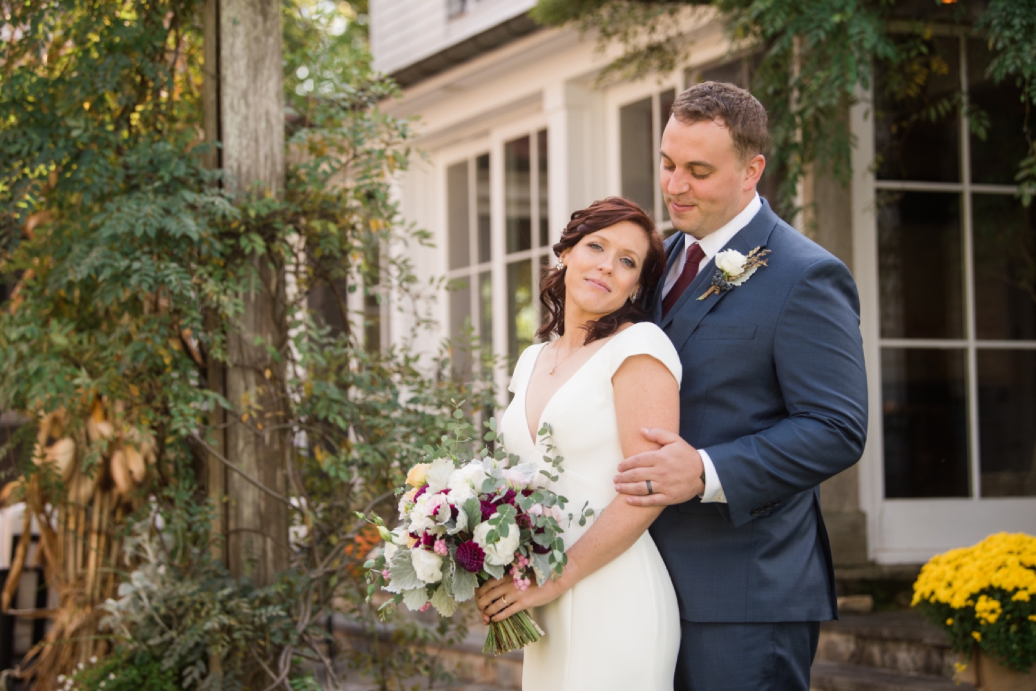 Tusculum Farm micro wedding couple photos