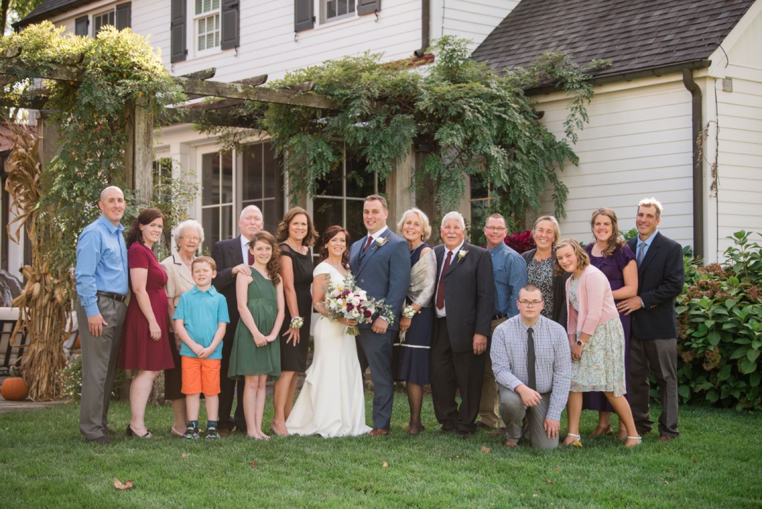 Tusculum Farm micro wedding family photos