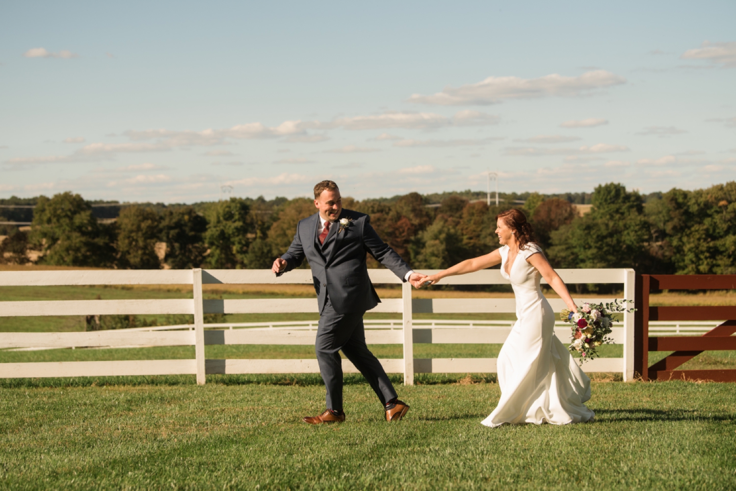 Tusculum Farm micro wedding couple photos