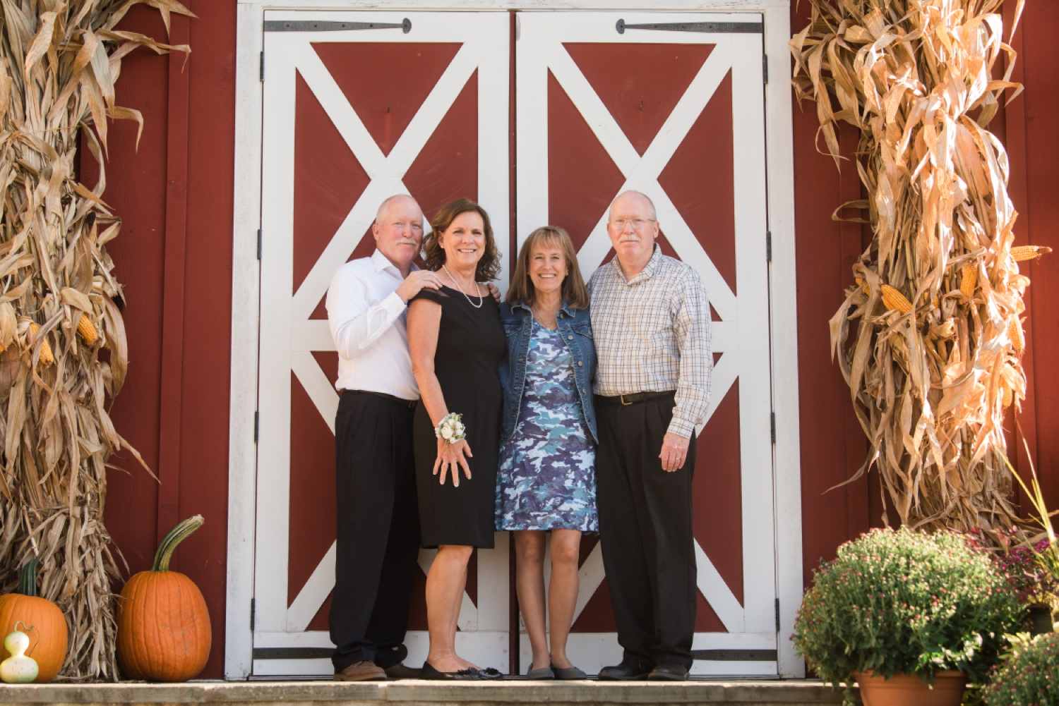 Tusculum Farm micro wedding reception in the Barn