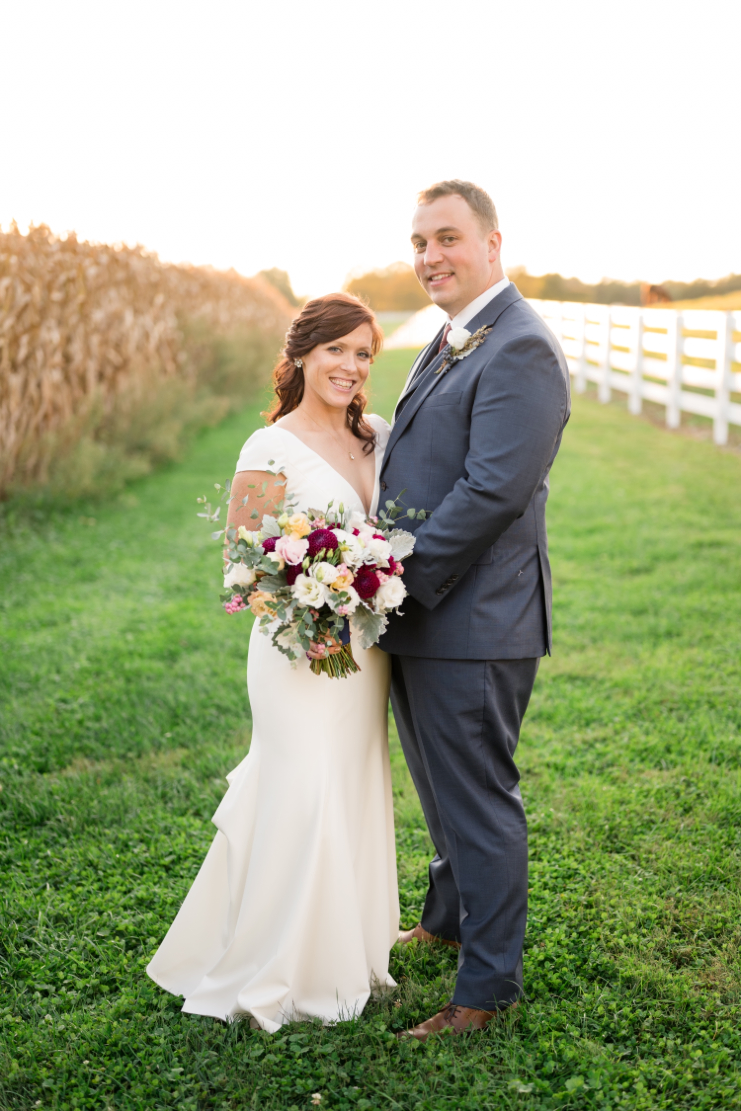 Tusculum Farm fall wedding photos