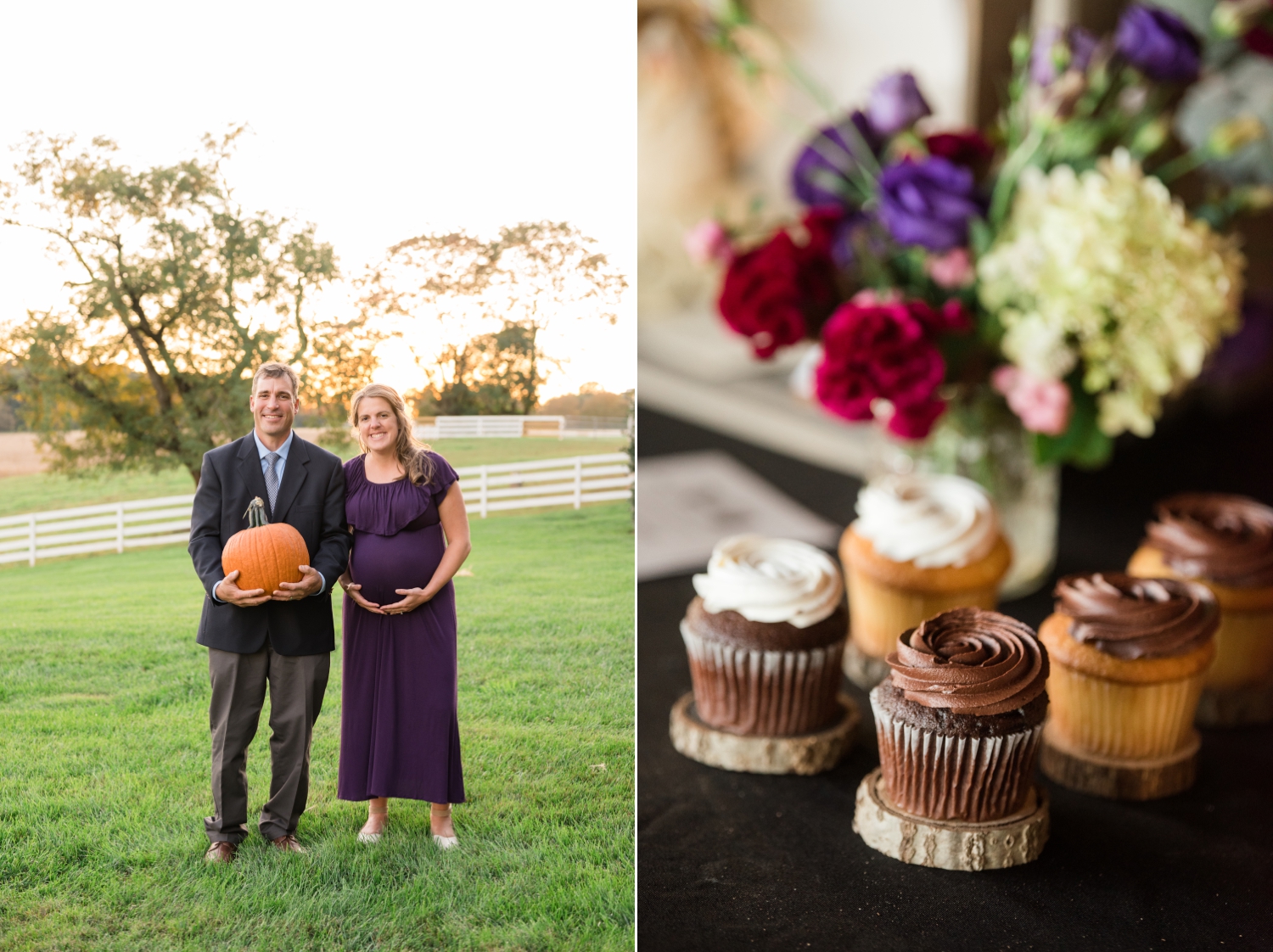 Tusculum Farm fall wedding outdoor reception