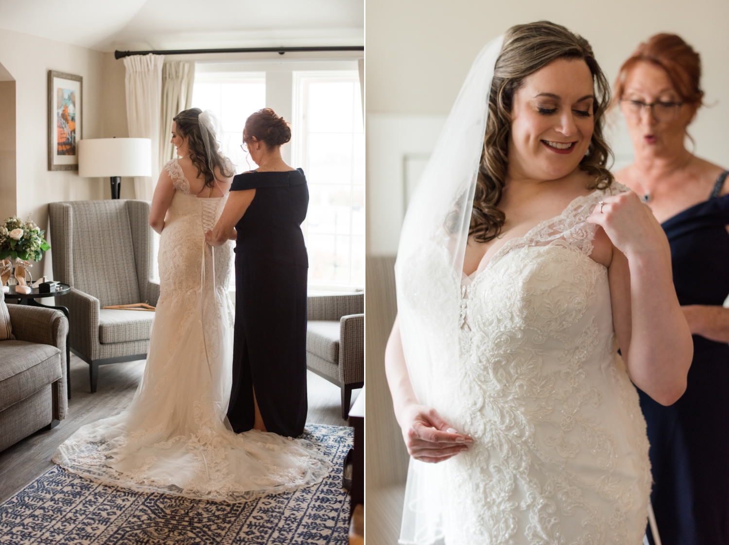 Eastern shore micro wedding bridal portraits