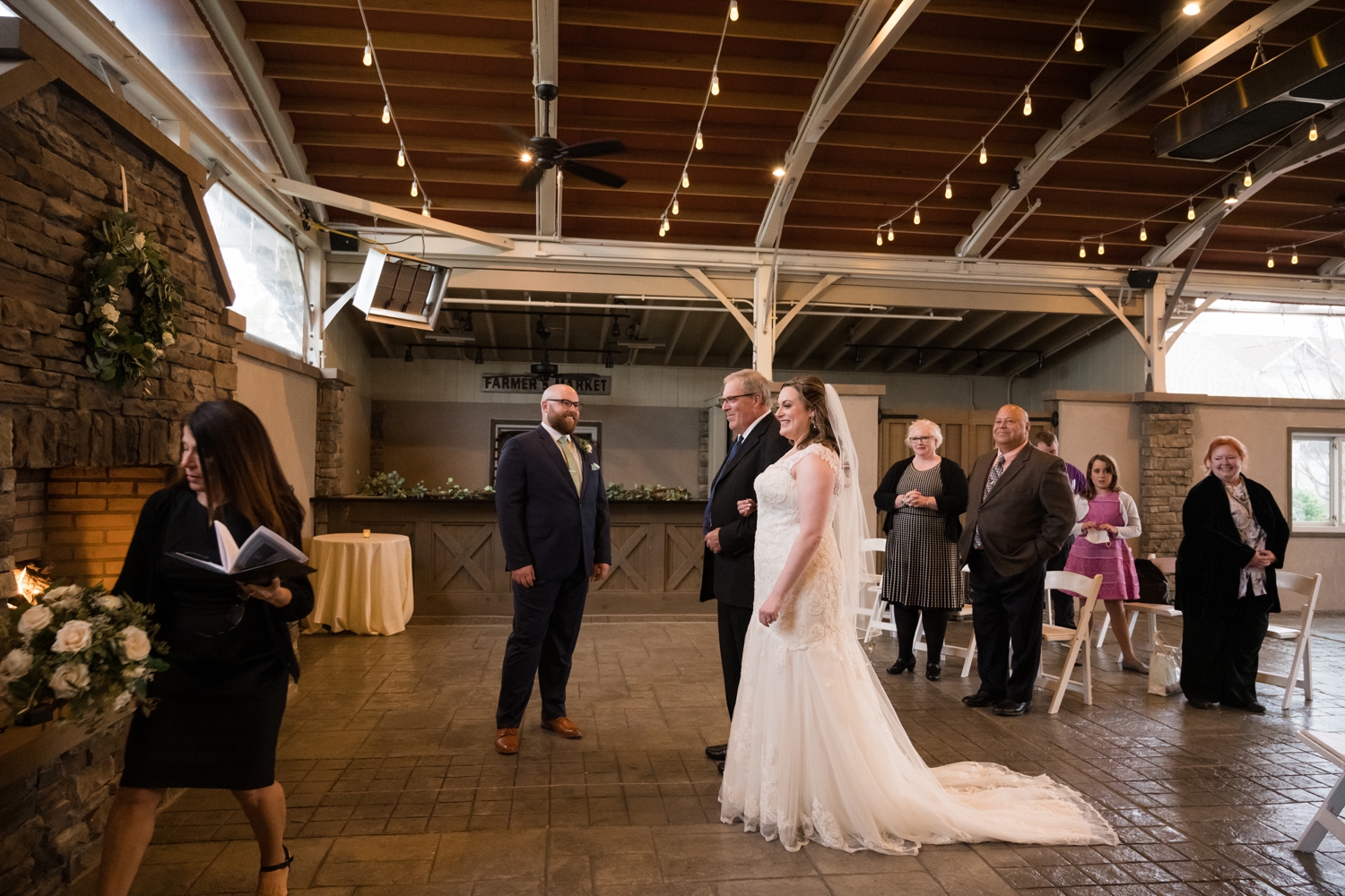 The Inn at the Beach Club micro wedding ceremony