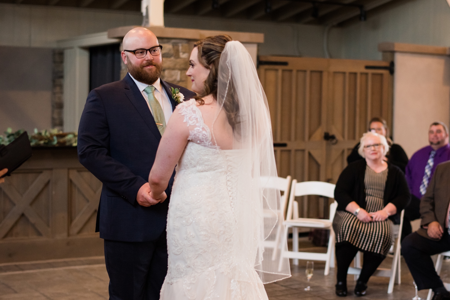 The Inn at the Beach Club micro wedding ceremony