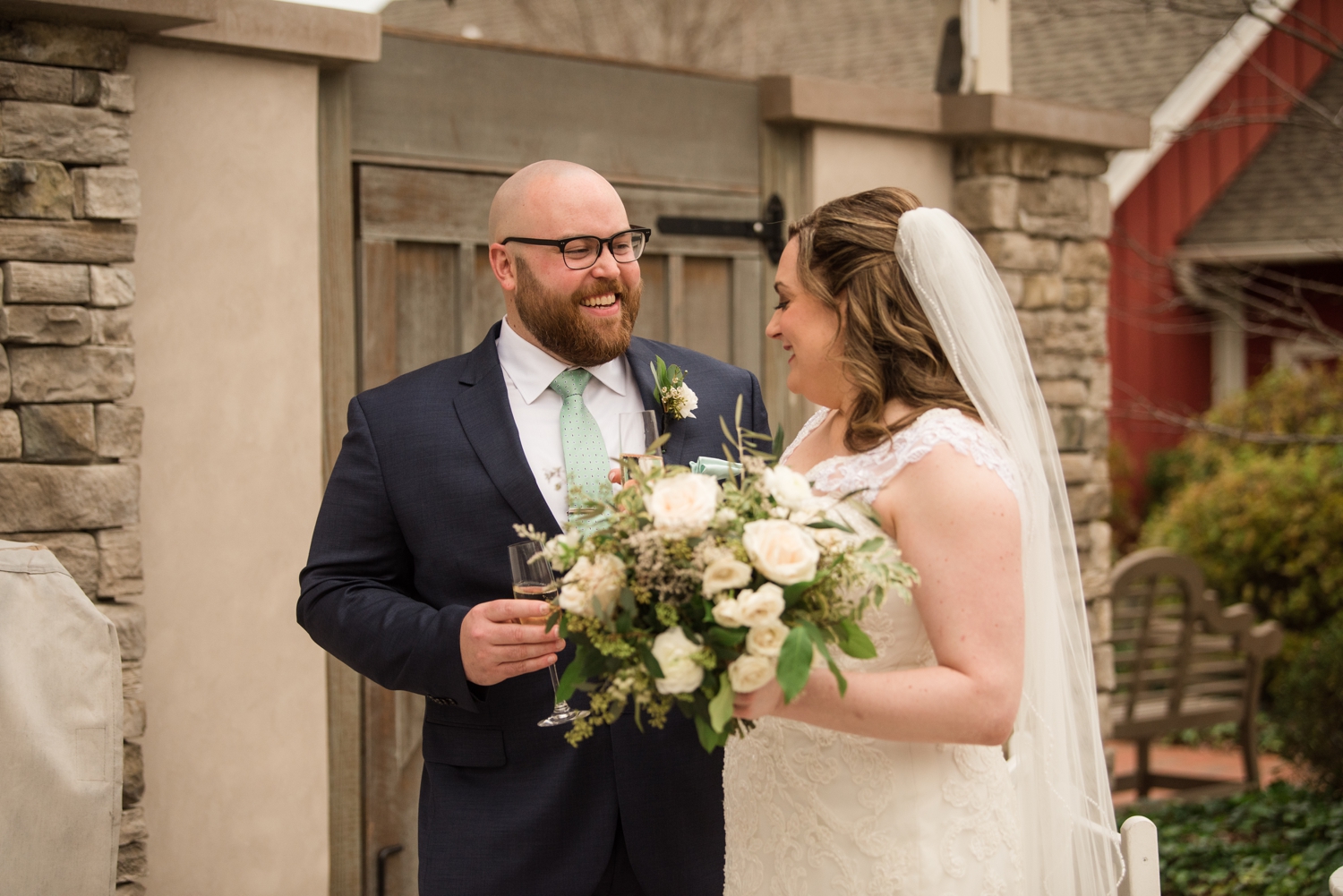 The Inn at the Beach Club micro wedding ceremony